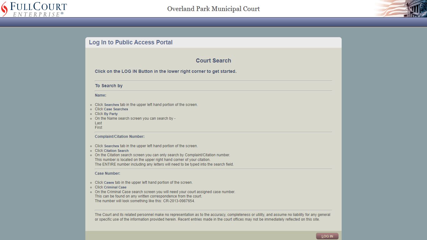 FullCourt Enterprise - Login - Overland Park, Kansas